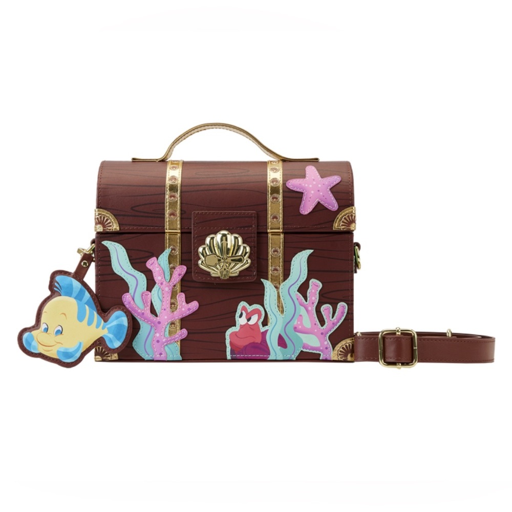 Stitch Shoppe The Little Mermaid Treasure Chest Crossbody Bag